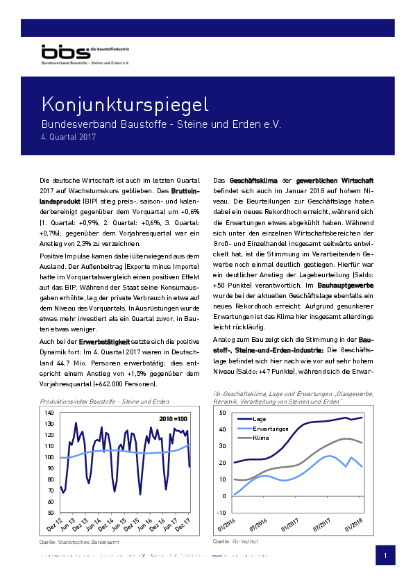 Anlage 12	- Konjunkturspiegel für das IV. Quartal 2017 