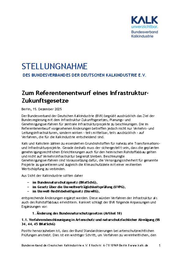 12/2025 BVK Stellungnahme