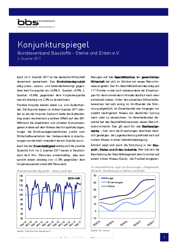 Anlage 9 -  Konjunkturspiegel für das III. Quartal 2017 